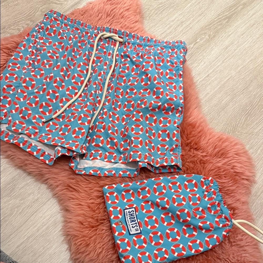 Colorful Kids Swim with Drawstring